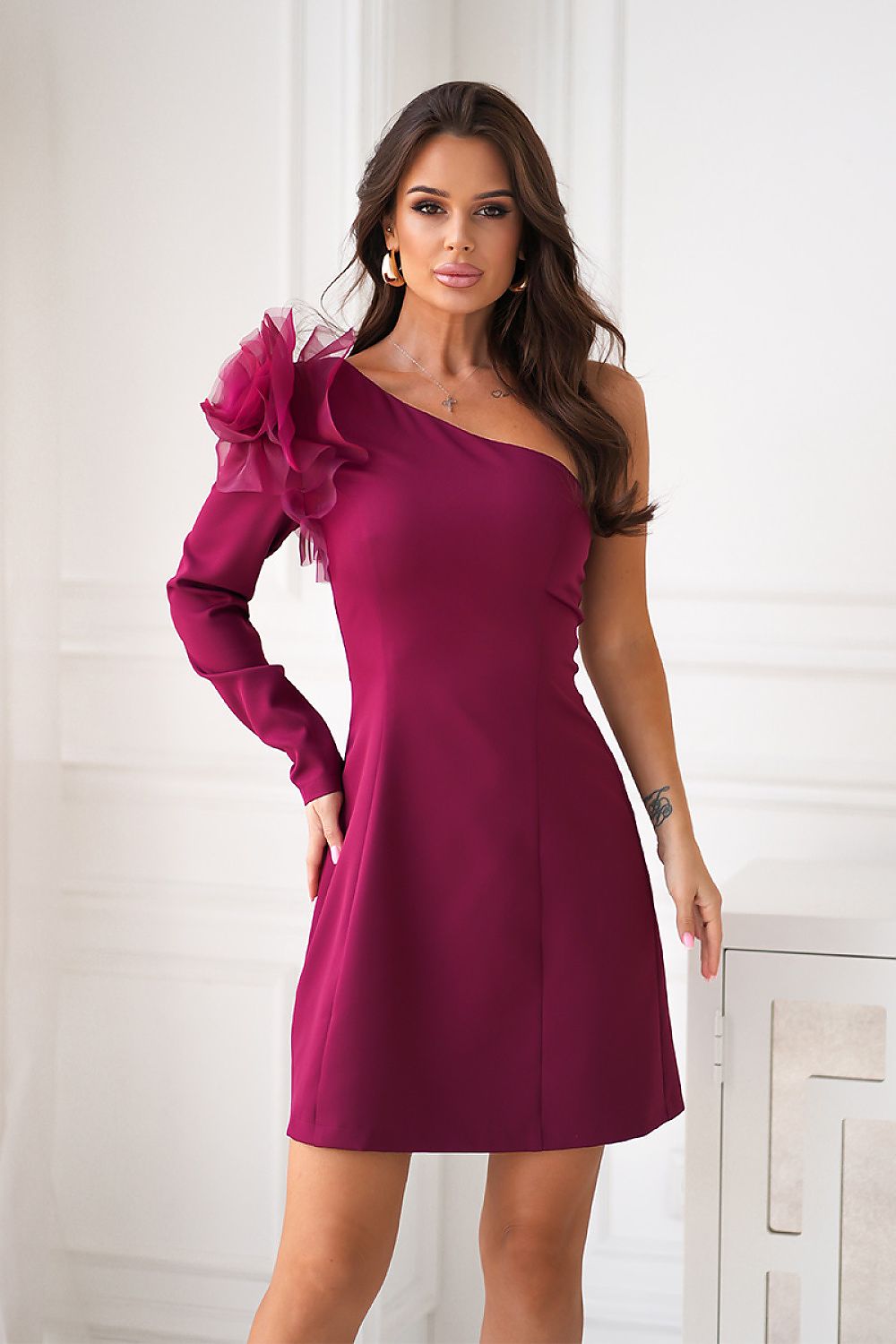  Evening dress model 220661 Bicotone 