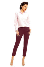 Elegant Women Cropped Pants – High-Rise Slim Fit - Guocali