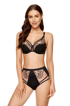 Embroidered Bra Cotton Support Fit - Guocali