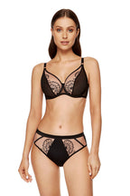 Embroidered Bra Full Cup Support - Guocali