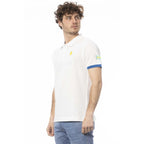 Invicta Men Cotton Short Sleeves Polo Shirt – Breathable, Blue, Yellow