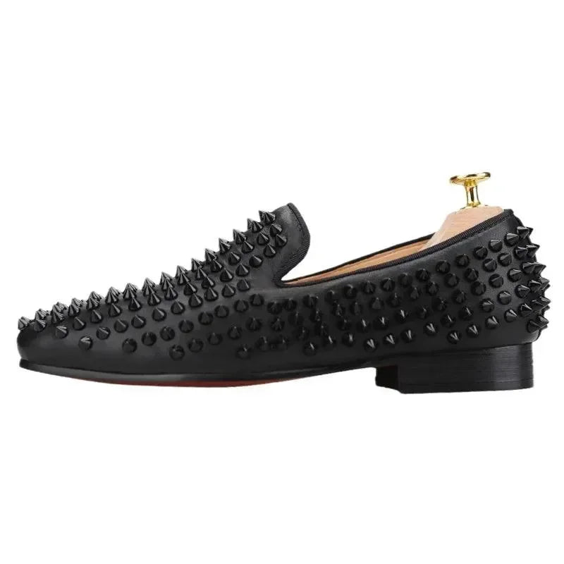 Kids Casual Dress Chunky Slipper Loafers - Slip-On Formal Dress Shoes