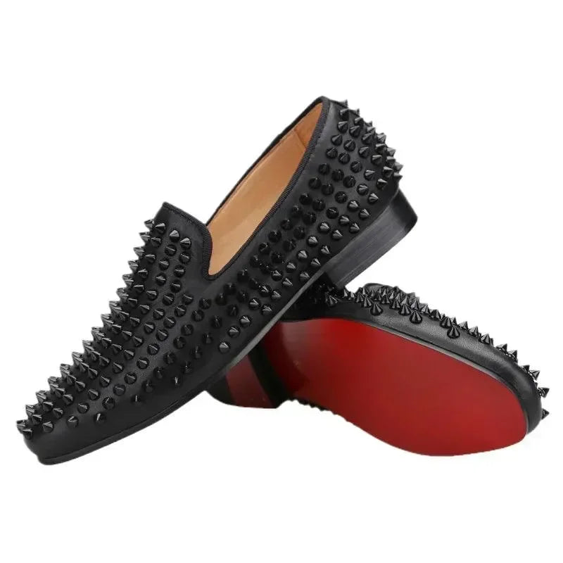 Kids Casual Dress Chunky Slipper Loafers - Slip-On Formal Dress Shoes