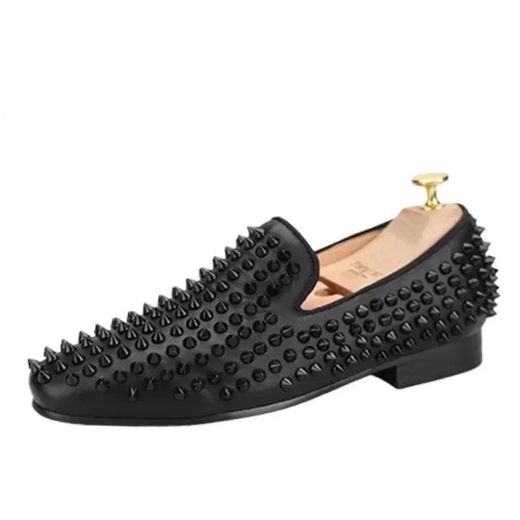 Kids Casual Dress Chunky Slipper Loafers - Slip-On Formal Dress Shoes