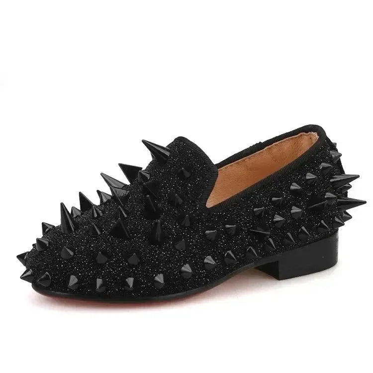 Kids Casual Dress Slipper Loafers - Slip-On Slip-On Formal Dress Shoes