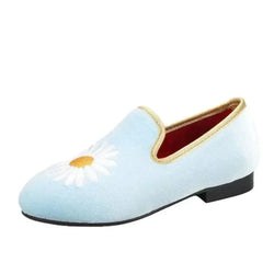 Kids Casual Slipper Loafers - Slip-On Flat Formal Dress Shoes - Guocali