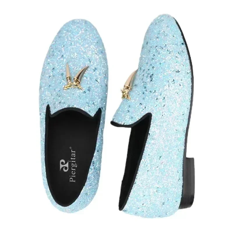 Kids Casual Tassel Dress Loafers - Slip-On Flat Slip-On Shoes