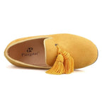 Kids Casual Tassel Dress Loafers - Slip-On Slip-On Formal Dress Shoes