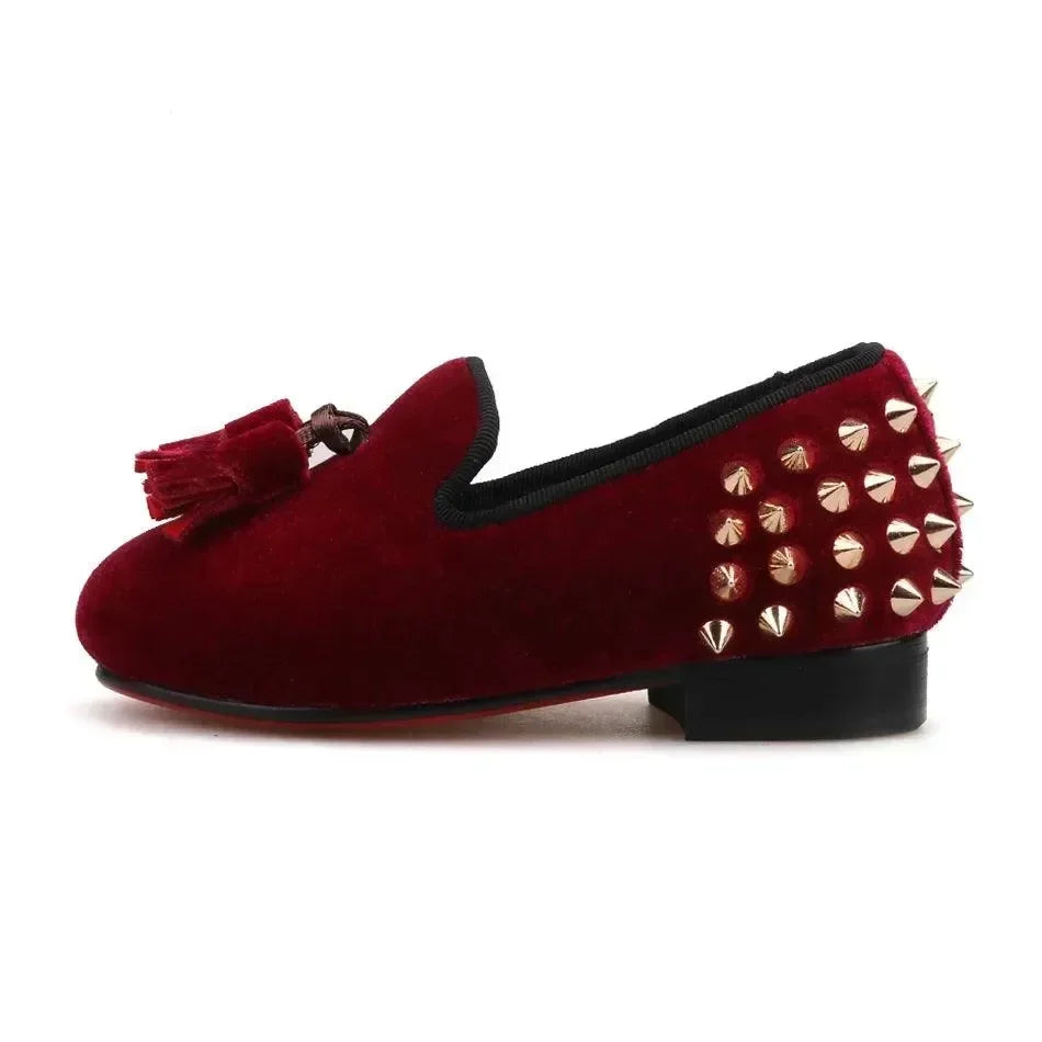 Kids Casual Tassel Loafers - Slip-On Slip-On Shoes