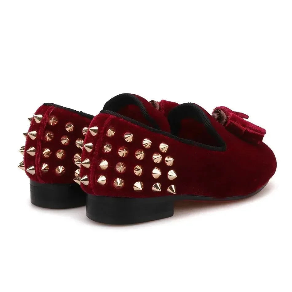 Kids Casual Tassel Loafers - Slip-On Slip-On Shoes