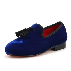 Kids Dress Tassel Loafers - Slip-On Slip-On Shoes - Guocali