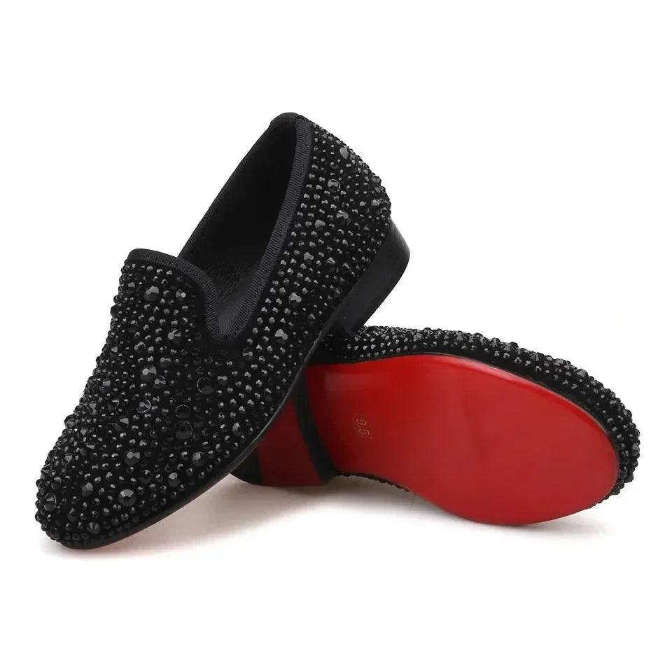Kids Casual Slipper Dress Loafers - Slip-On Flat Shoes