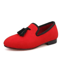 Kids Tassel Dress Loafers - Slip-On Slip-On Shoes - Guocali