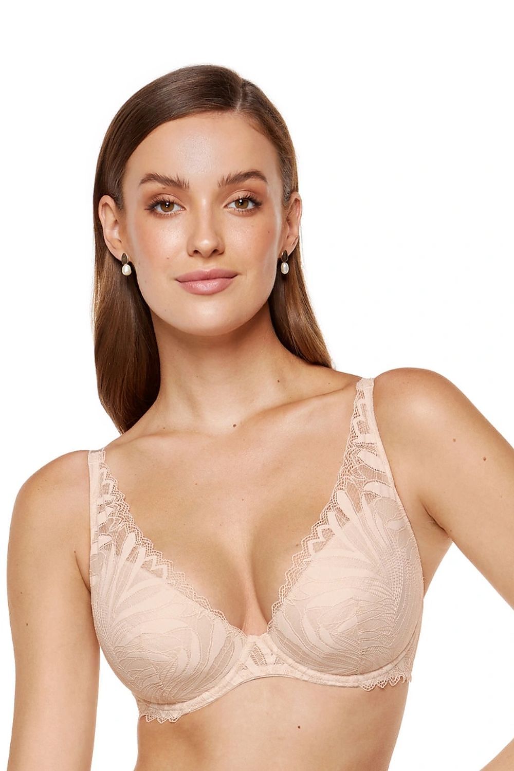 Lace Bra Cotton Everyday Support - Guocali