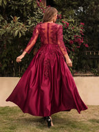 Ladies Maxi Banquet Party Dress