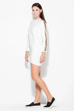 Long Sleeve Mini Evening Dress Elegant Style-Day Dress-GUOCALI