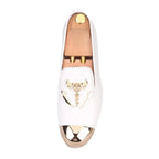 Men Casual Dress Slipper Loafers - Slip-On Flat Shoes