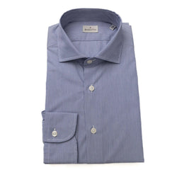 Men Cotton Long Sleeves Dress Shirt – Breathable, White - Guocali