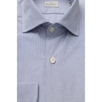 Men Cotton Long Sleeves Dress Shirt – Breathable, White