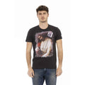 Men Crew-Neck Short-Sleeves T-Shirt – Breathable - Black -Guocali