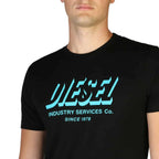 Men Crew-Neck Short-Sleeves T-Shirt – Breathable - Black -Guocali