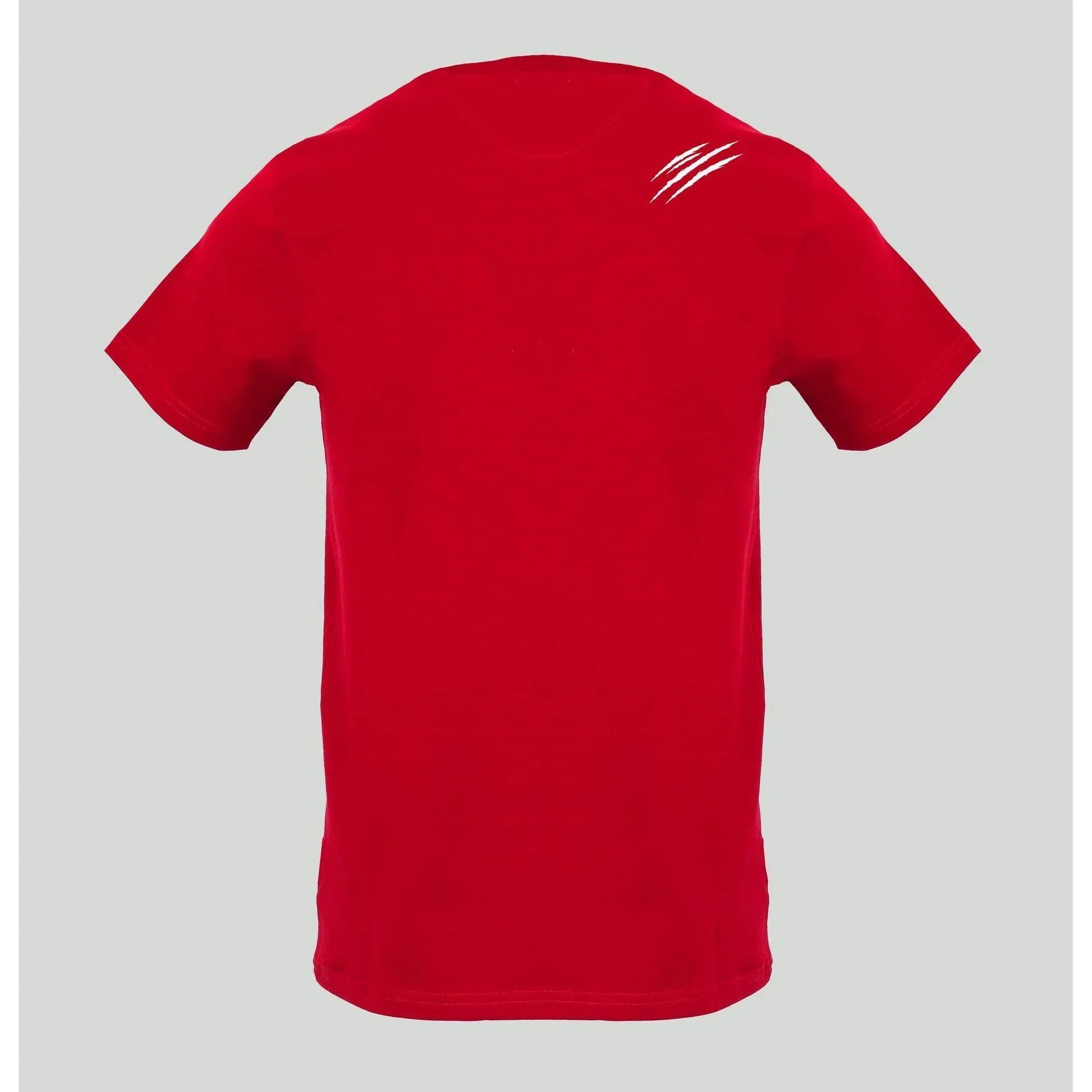 Men Crew-Neck Short-Sleeves T-Shirt – Breathable - Red -Guocali