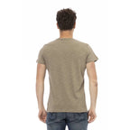 Men Crew-Neck Short-Sleeves T-Shirt – Lightweight - Green -Guocali