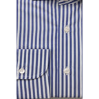 Men Long Sleeves Cotton Dress Shirt – Breathable, White