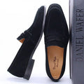 Men Penny Dress Loafers - Slip-On Formal Dress Shoes