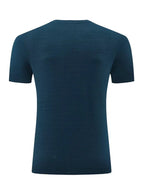 Men Round-Neck Short-Sleeves T-Shirt – Moisture-Wicking - Black -Guocali