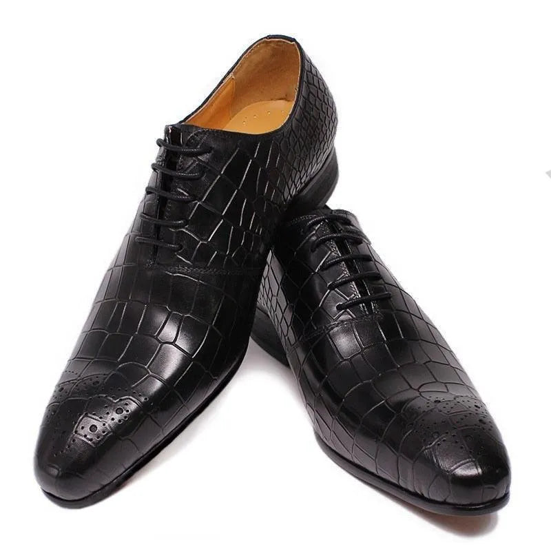 Men's Formal Dress Shoes - Oxfords Derby Shoes