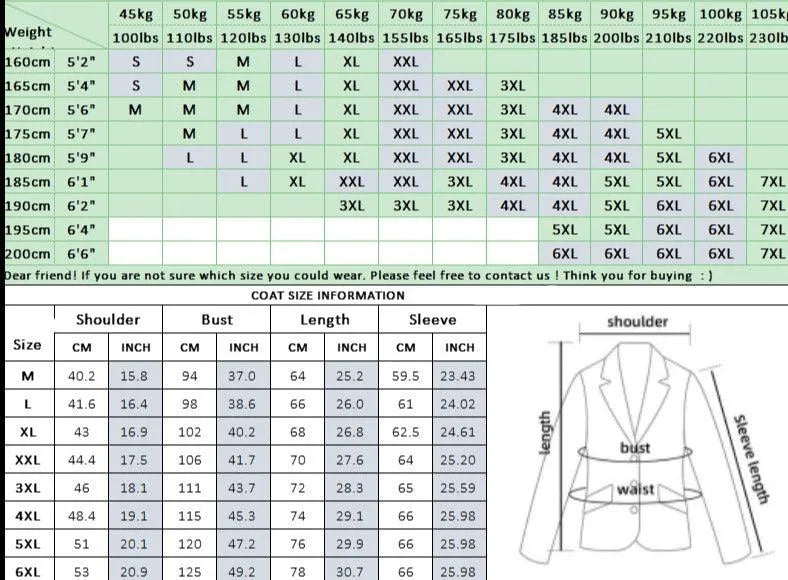 Men's Suit Jacket - Lightweight Suit Jacket