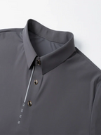 Men Short Sleeves Polo Shirt – Stretchable - Green, Black -Guocali