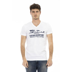 Men V-Neck Short-Sleeves T-Shirt – Breathable - Guocali