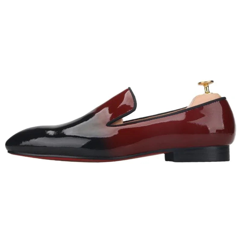Men Venetian Slipper Dress Loafers - Slip-On Formal Dress Shoes