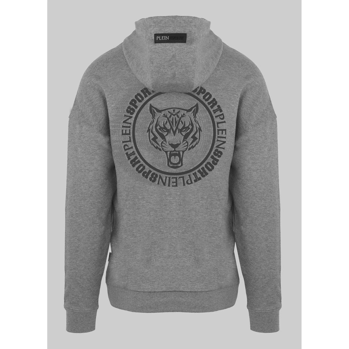 Men's hoodie Plein Sport Pullover Kangaroo Pocket Grey – view 2