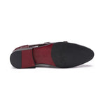 Men's Patent Leather Double Monk Strap Shoes – Monk Strap Shoes | GUOCALI – view 4