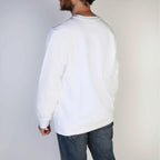 Men's sweatshirt Diesel Logo Round Neck Cotton White – view 2