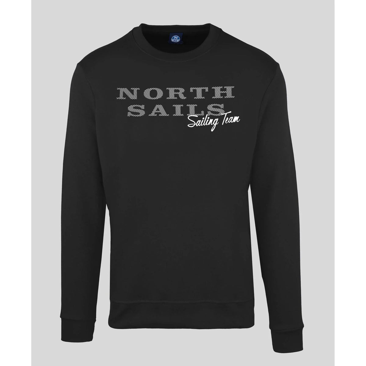 Men's sweatshirt North Sails Round Neck Logo Black – main view