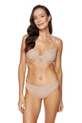 Molded Bra Beige Underwire Support - Guocali
