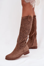 Open-work Boots - Guocali