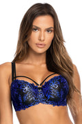 Padded Bra Embroidered Support Fit - Guocali