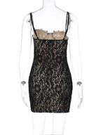 Sexy Slim Backpack Hips Suspender Dress -Guocali