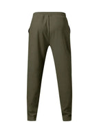 Sporty Men Trousers – Mid Rise Elastic Waist -Guocali