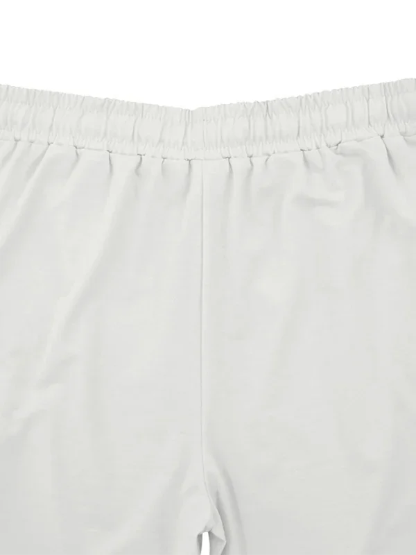 Sporty Men Trousers – Mid Rise Elastic Waist -Guocali