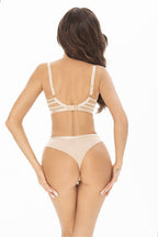 Underwire Bra Beige Support - Guocali