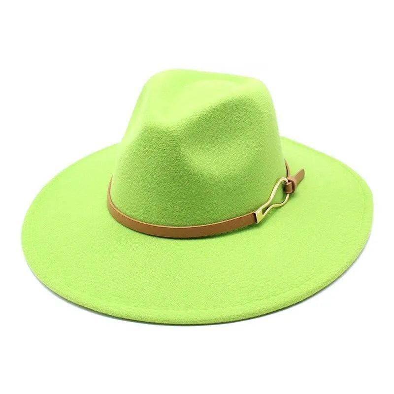 UNISEX Fedora Hat - Felted Jazz Hat