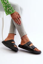 Women Adjustable Poolside Flip Flops - Guocali