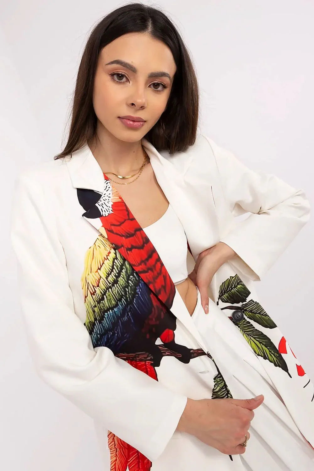 Women Blazer - Breathable - 1-Button, Multicolor