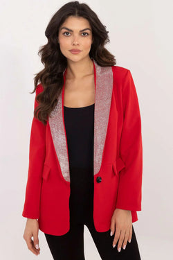 Women Blazer - Lightweight - 1-Button - Guocali